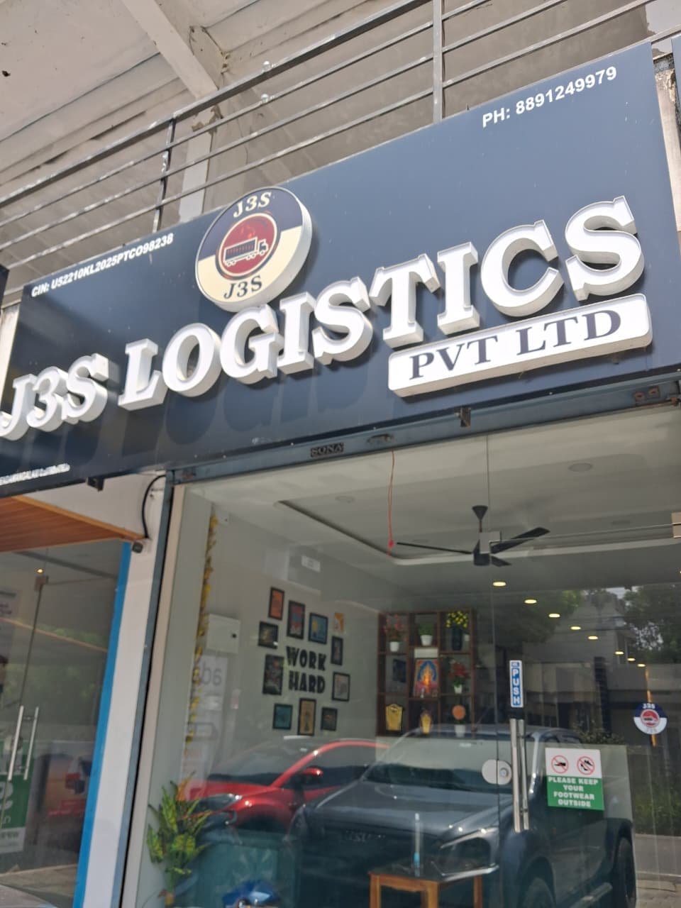 J3S Logistics office reception area
