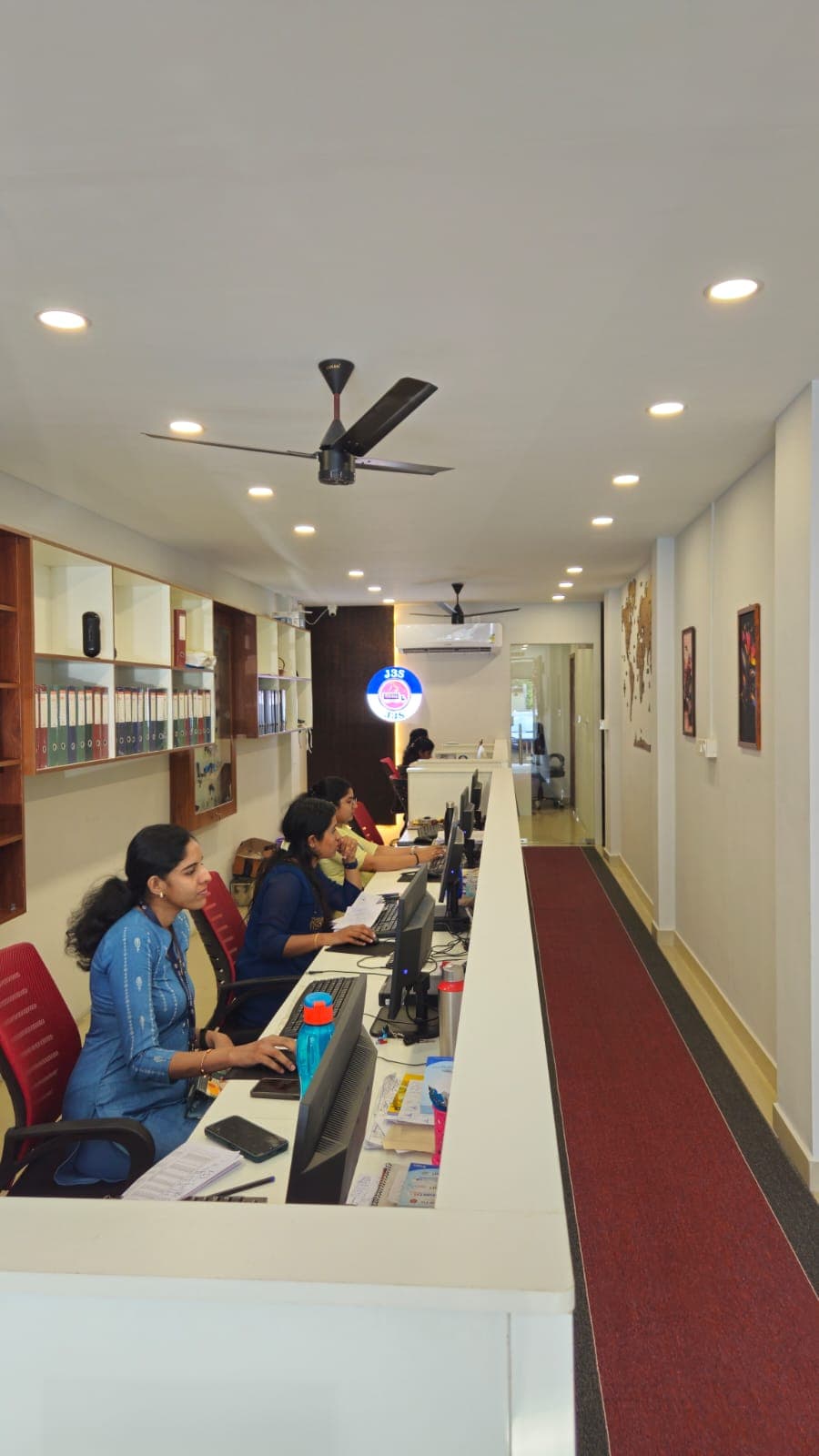 J3S Logistics office operations desk